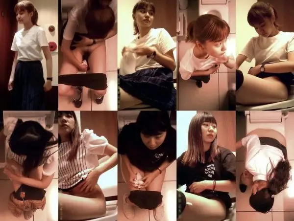 Pooping Voyeur 地下鉄御〇筋のトイレ27シュワァーーって感�…