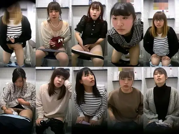 【めちゃくちゃ綺麗なJD排泄】激美人８名厳 Japanese Voyeur