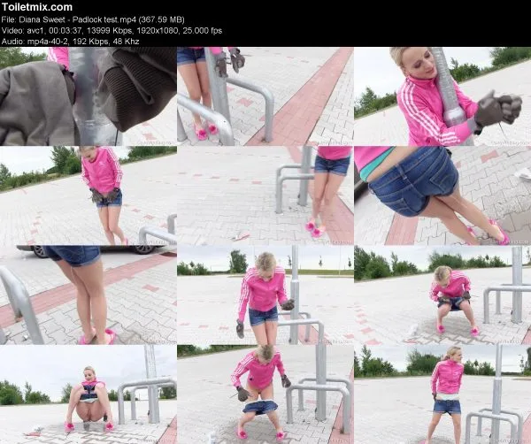 Diana Sweet – Padlock test