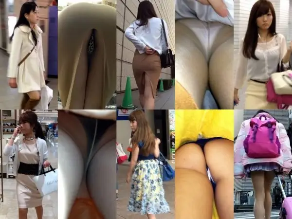 Gcolle Upskirt Japan Girls 黒髪ロングの橋本〇奈似のJDちゃ