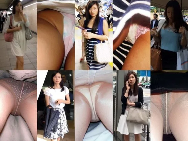 Gcolle Upskirt Japan Girls 黒髪ロングの橋本〇奈似のJDちゃ