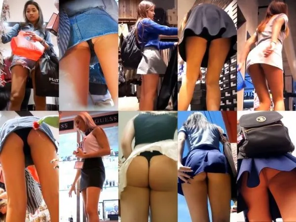 Gcolle Upskirt Hidden Cam【フルHD】可愛いすぎ！でもパン