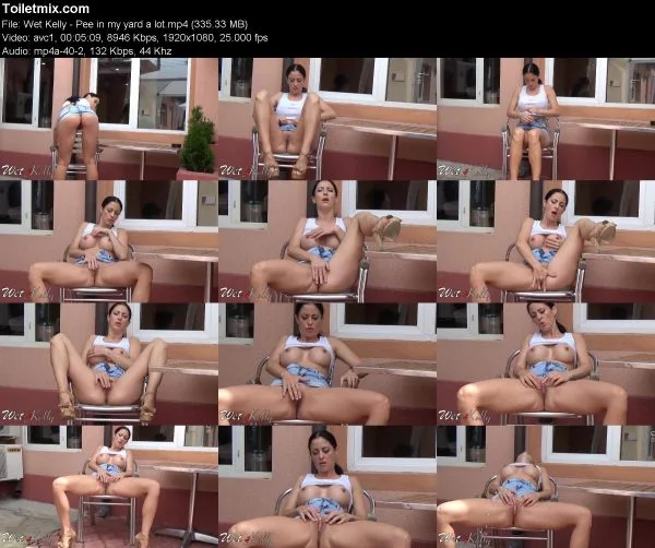Wet Kelly – Pee in my yard a lot