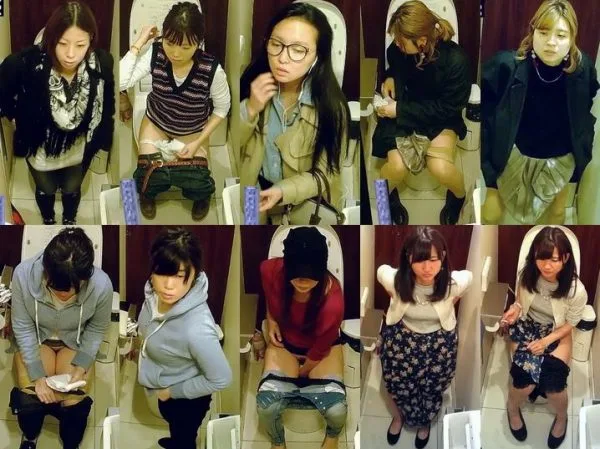 Pooping Voyeur Toilet 秘密の花園　熟女編　D