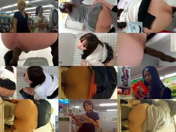 Pee Pooping Voyeur 北京・大衆レストラン／【後ろから】便所②…