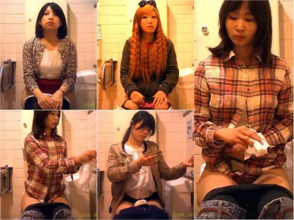 Japanese Voyeur Pooping 無　洋式トイレ　ラストJ○