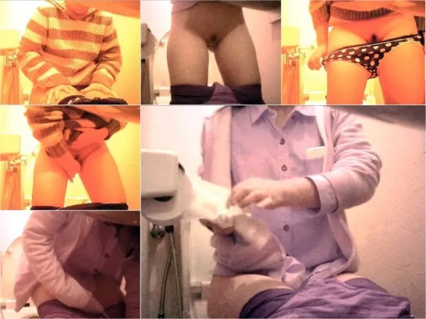 Toilet Voyeur 修正　和式トイレ フリーハンド(オシャレに�…