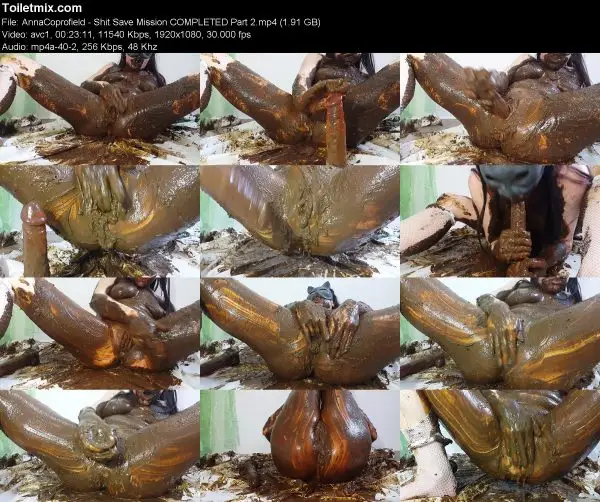 AnnaCoprofield – Shit Save Mission COMPLETED Part 2