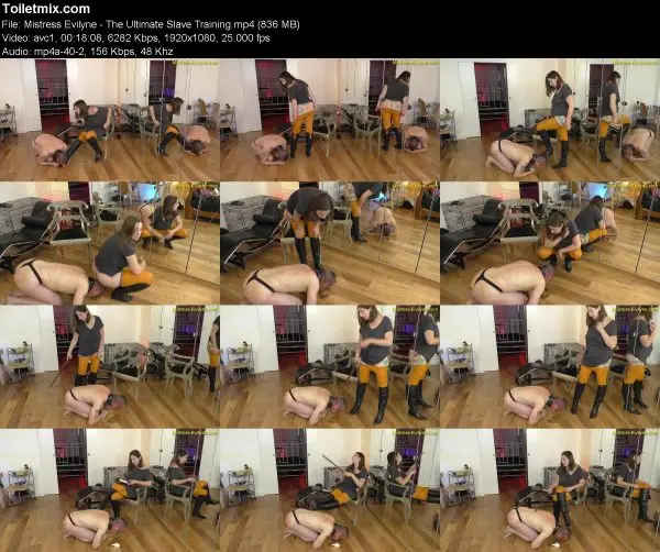 Mistress Evilyne – The Ultimate Slave Training