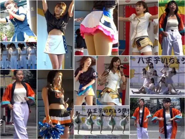 Japanese Upskirt Performance 31-33 キャピキャピJ●チアガール！�…