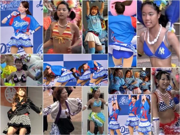 Japanese Upskirt Performance 31-33 キャピキャピJ●チアガール！�…