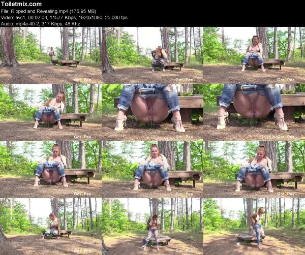 Ripped and Revealing pissing in public, HD 2020