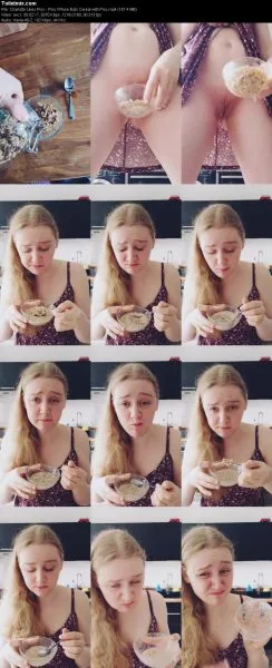 Charlotte Likes Piss – Piss Whore Eats Cereal with Piss