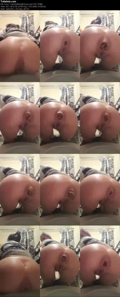 FoxyJ – Cute Bubble Butt Dump