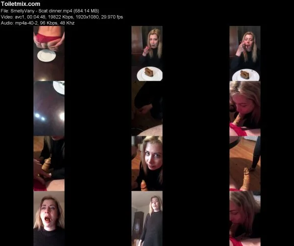 SmellyVany – Scat dinner