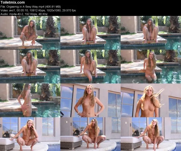 Orgasmig in A Sexy Way pissing in public, HD 2020