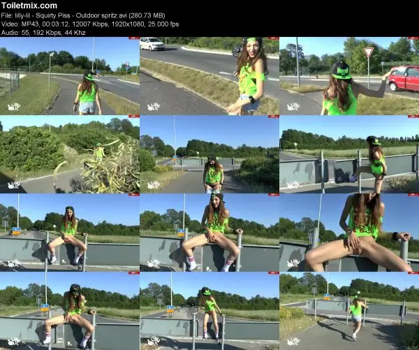 lilly-lil – Squirty Piss – Outdoor spritz