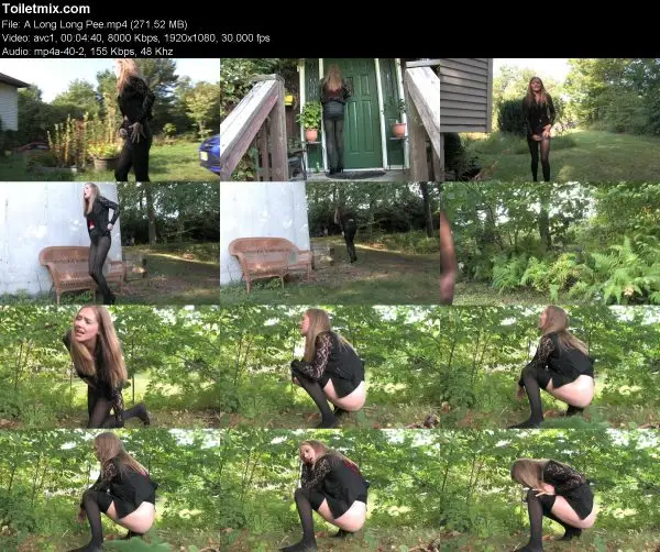 A Long Long Pee pissing in public, HD 2020