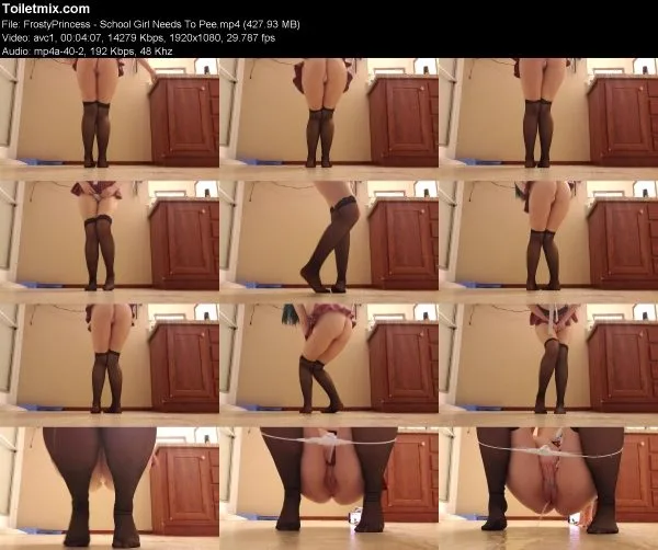 FrostyPrincess – School Girl Needs To Pee