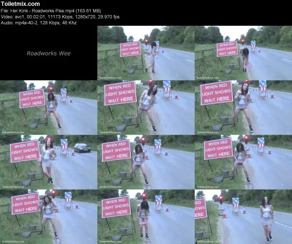 Her Kink – Roadworks Piss