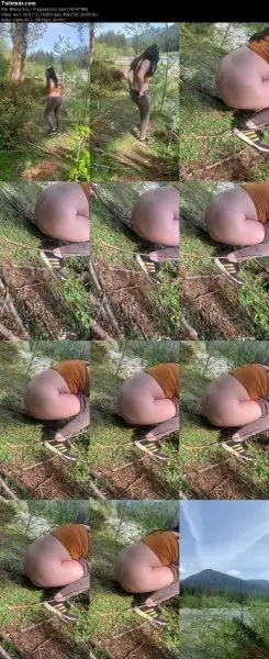 Milana Grey – Pregnant piss