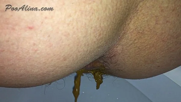 PooAlina – Alina crap in the morning with diarrhea