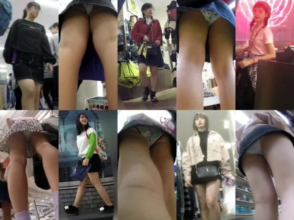 Japanese Voyeur Upskirt ZBH-079 NOパパ活女子大生の尻に吸い付く綿100%