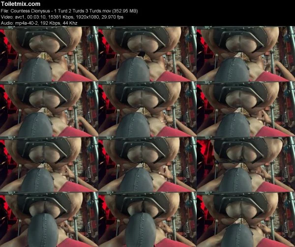 Countess Dionysus – 1 Turd 2 Turds 3 Turds