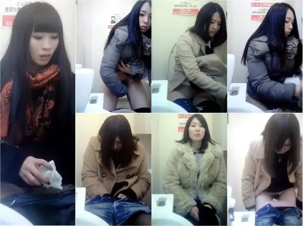 美女コンビニトイレ4-6 Toilet Voyeur Japan