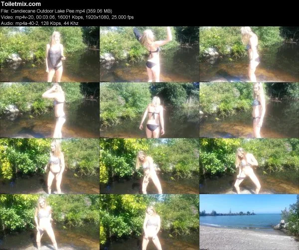 Candiecane Outdoor Lake Pee