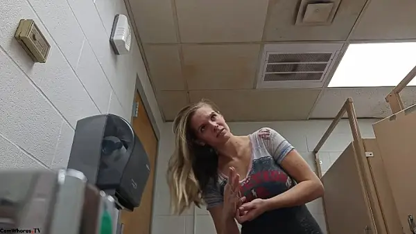 Candiecane Public Toilet Pee At A Company Meeting