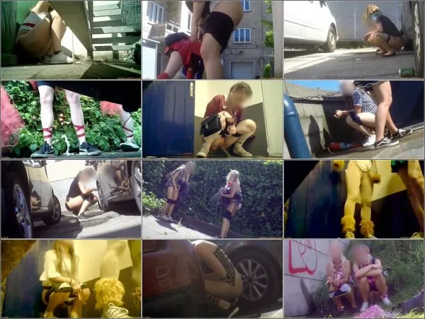 Amateur Pee Voyeur Carnival 0012-0017