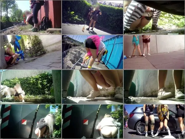 Amateur Pee Voyeur Carnival 0012-0017