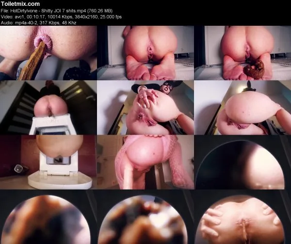 HotDirtyIvone – Shitty JOI 7 shits