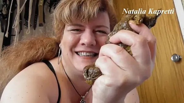 Natalia Kapretti – Your place under my ass toilet bowl