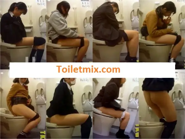 中腰丸出しうんち時表情桃色肛門美女たちの Toilet Voyeur
