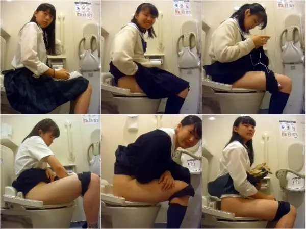 中腰丸出しうんち時表情桃色肛門美女たちの Toilet Voyeur