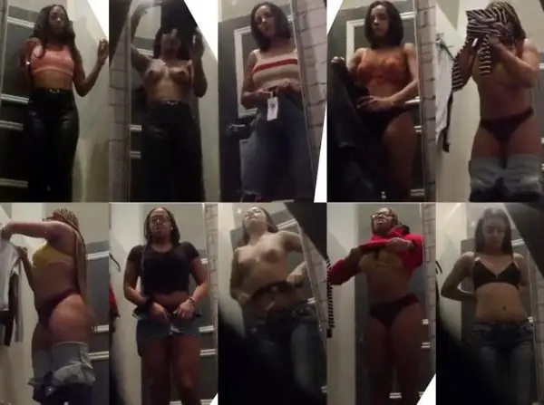 Hidden cam bathroom Changing Room