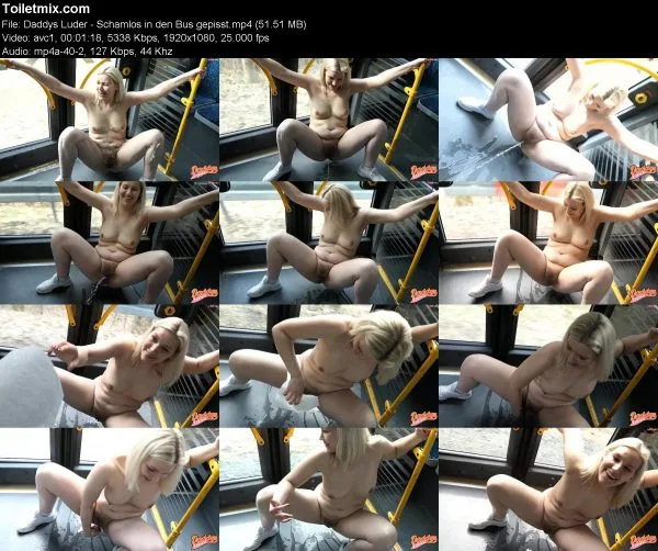 Daddys Luder – Schamlos in den Bus gepisst