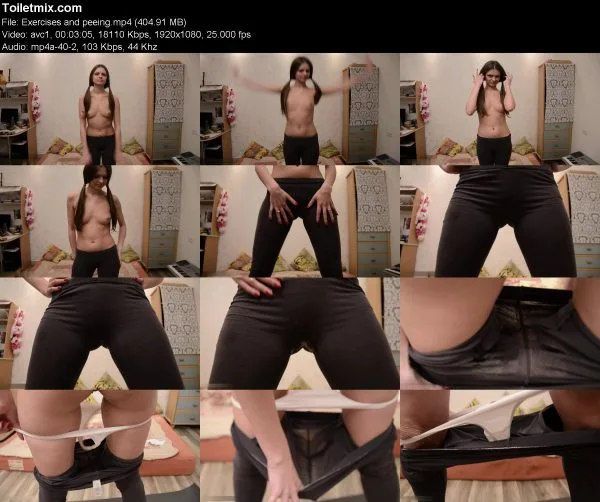 Exercises and peeing