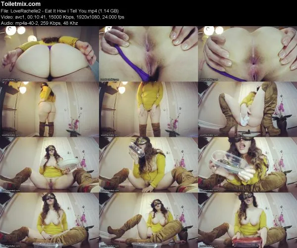 LoveRachelle2 – Eat It How I Tell You