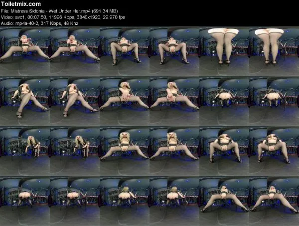 Mistress Sidonia – Wet Under Her