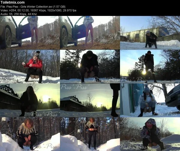 Piss-Piss – Girls Winter Collection