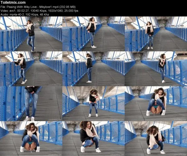 Pissing With Miky Love – Mikylove1