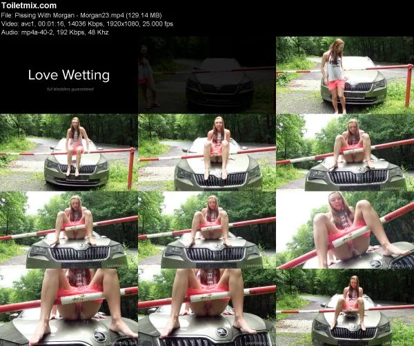 Pissing With Morgan – Morgan23