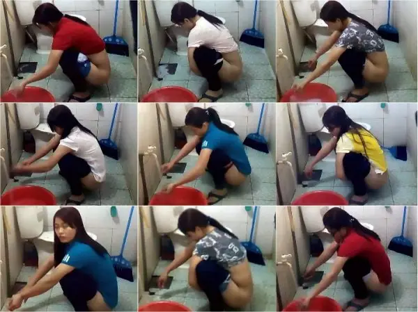Vietnamese Toilet, Women toilet aviation school 1 Amateur Pee Voyeur