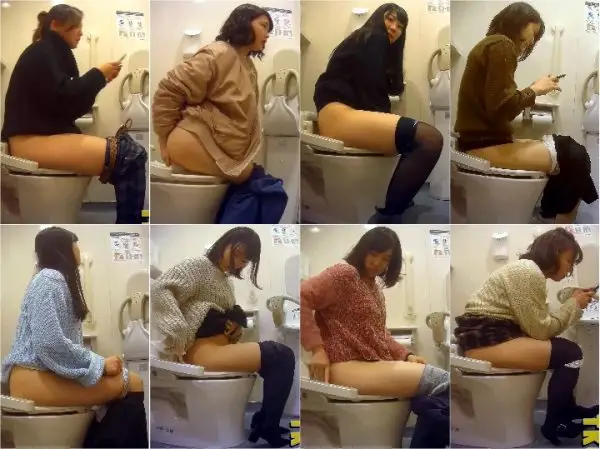 Toilet Voyeur 山のトイレ・美女編⑱