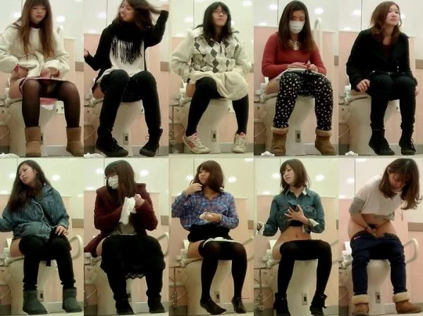 Toilet Voyeur【新作】トイレ盗撮シリーズ⑪