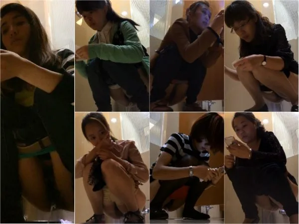 Toilet Voyeur ＣＫ女子洋式2カメ盗撮（無）