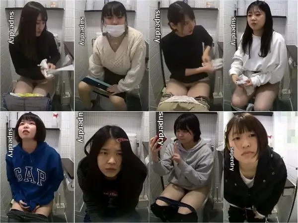Japanese Voyeur Toilet (10人)トイレ衝撃のラスト
